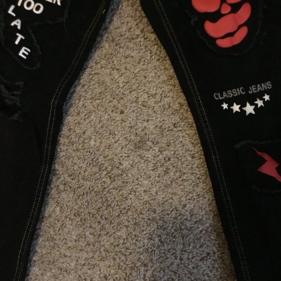 2PAIR BUNDLE Y2K JEANS (DISCOUNTED PRICE) - Picture 4 of 5